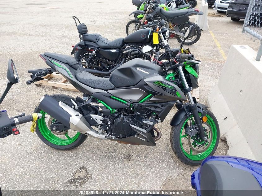 2024 Kawasaki Z500 Abs Se VIN: ML5ERGF15RDA02981 Lot: 20183928