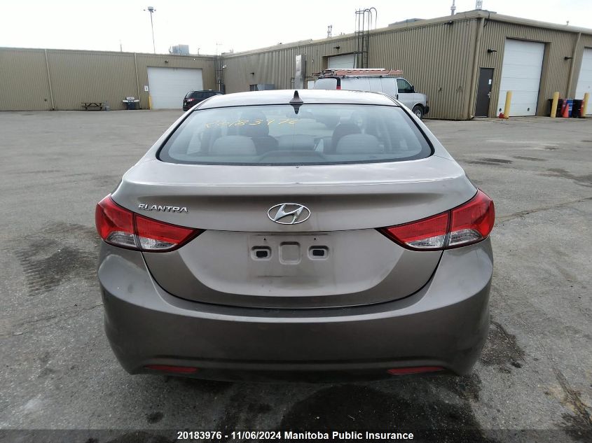 2013 Hyundai Elantra Gl VIN: 5NPDH4AE8DH359696 Lot: 20183976