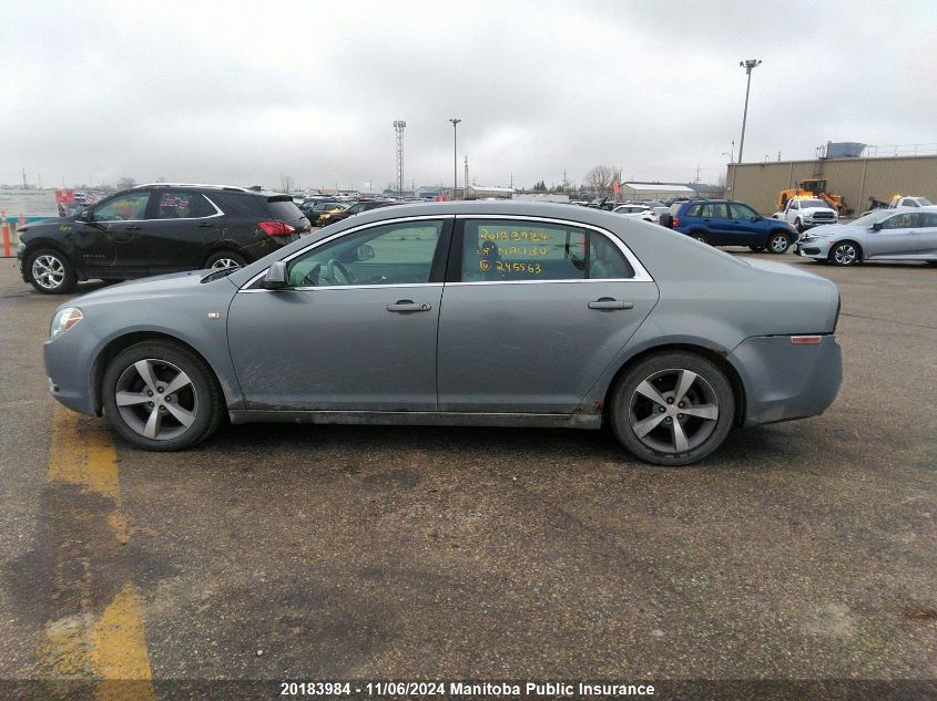 2008 Chevrolet Malibu Lt VIN: 1G1ZJ57B38F245563 Lot: 20183984