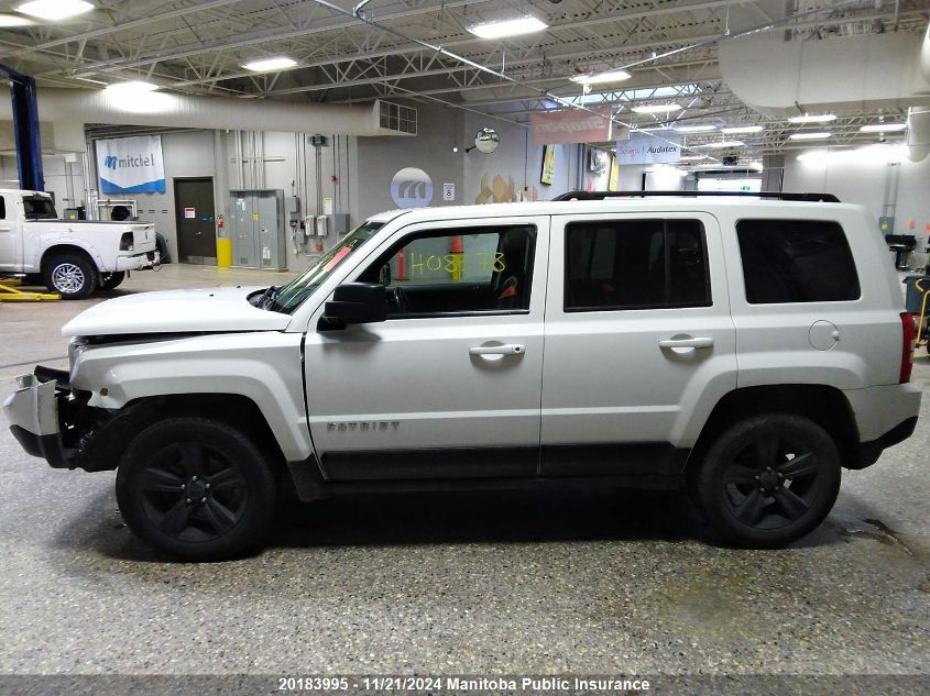 2015 Jeep Patriot North VIN: 1C4NJRAB4FD272303 Lot: 20183995