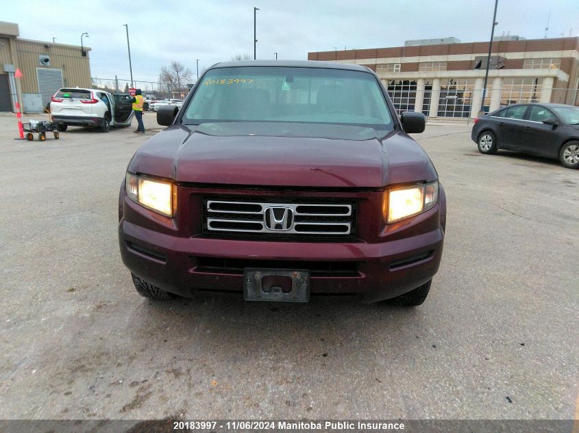 2008 Honda Ridgeline Ex-L VIN: 2HJYK16578H001820 Lot: 20183997