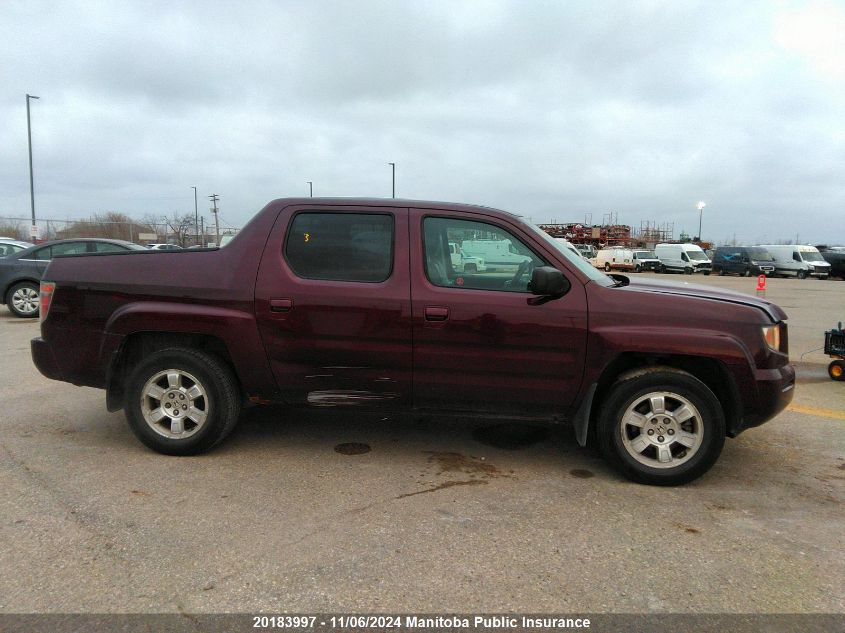 2008 Honda Ridgeline Ex-L VIN: 2HJYK16578H001820 Lot: 20183997