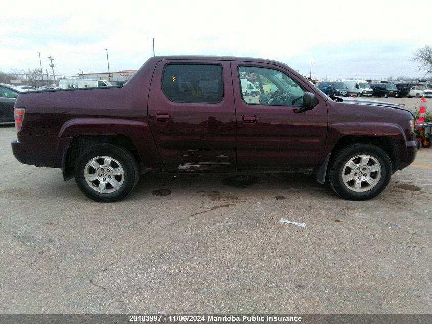 2008 Honda Ridgeline Ex-L VIN: 2HJYK16578H001820 Lot: 20183997