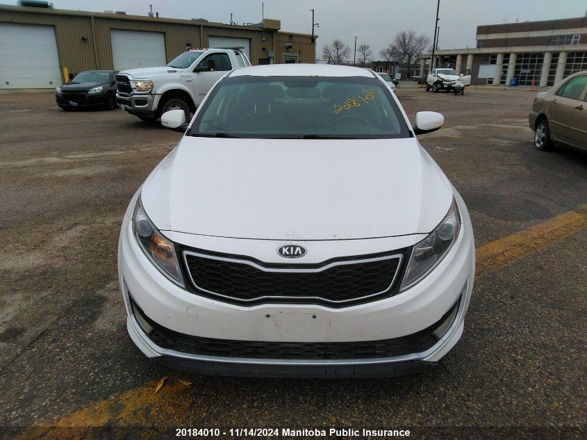 2013 Kia Optima Hybrid VIN: KNAGM4AD5D5049888 Lot: 20184010