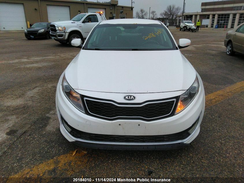 2013 Kia Optima Hybrid VIN: KNAGM4AD5D5049888 Lot: 20184010