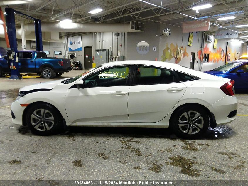 2017 Honda Civic Lx VIN: 2HGFC2F65HH016308 Lot: 20184063