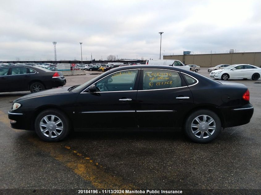 2008 Buick Allure Cx VIN: 2G4WF582181282768 Lot: 20184196