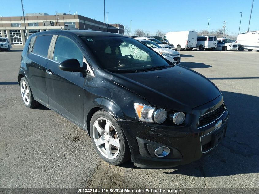 2012 Chevrolet Sonic Lt VIN: 1G1JC6EH5C4130522 Lot: 20184214