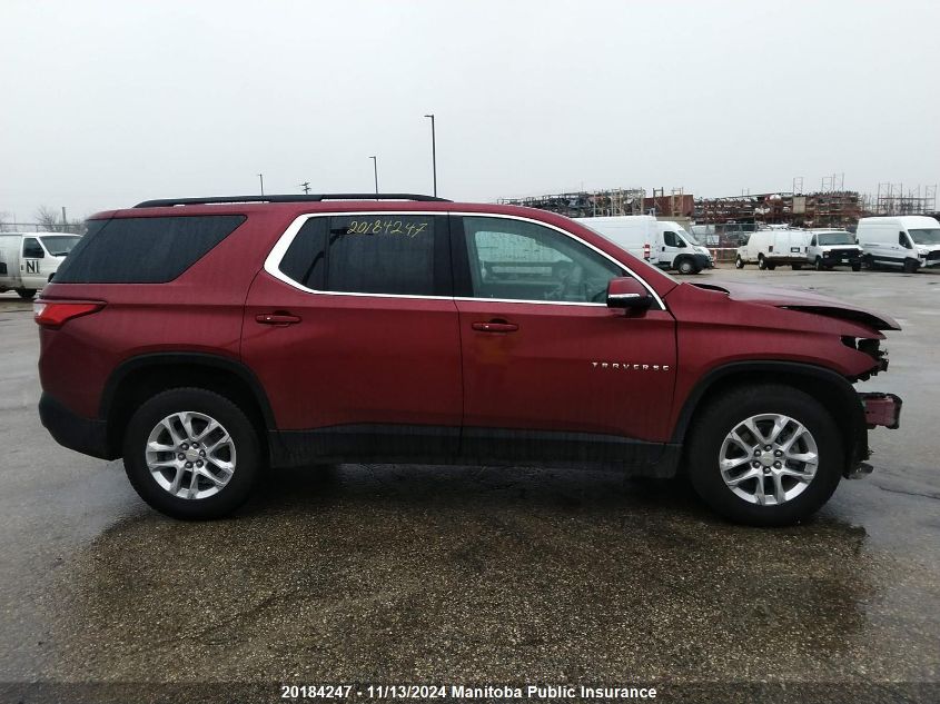 2021 Chevrolet Traverse Lt VIN: 1GNEVGKW6MJ162580 Lot: 20184247