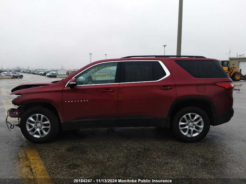 2021 Chevrolet Traverse Lt VIN: 1GNEVGKW6MJ162580 Lot: 20184247