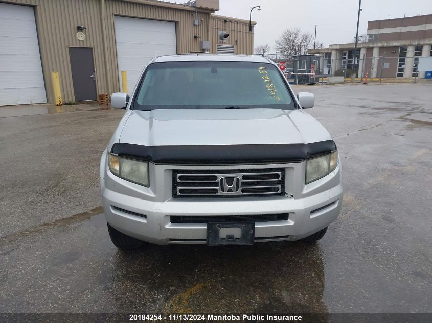 2007 Honda Ridgeline Rtl VIN: 2HJYK16517H533093 Lot: 20184254