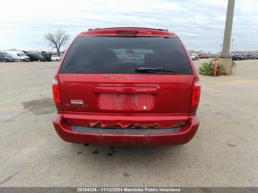 2007 Dodge Grand Caravan VIN: 1D4GP24R07B116363 Lot: 20184326