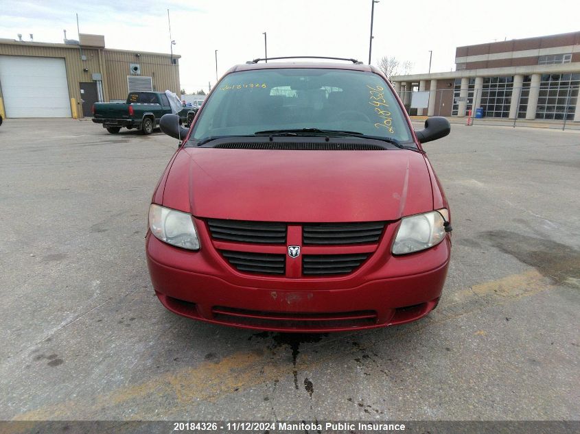 2007 Dodge Grand Caravan VIN: 1D4GP24R07B116363 Lot: 20184326