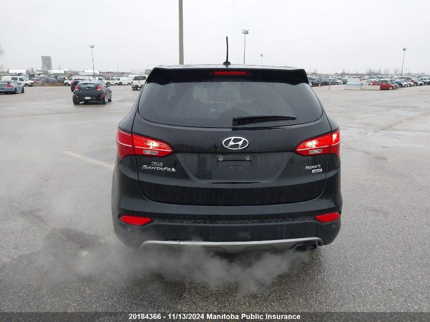 2014 Hyundai Santa Fe 2.4 Luxury VIN: 5XYZUDLB5EG124797 Lot: 20184366