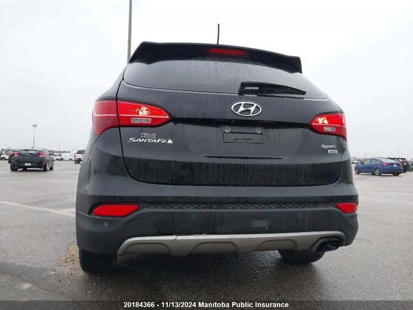 2014 Hyundai Santa Fe 2.4 Luxury VIN: 5XYZUDLB5EG124797 Lot: 20184366