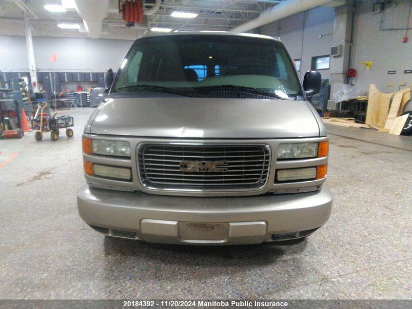 2002 GMC Savana 1500 Sle VIN: 1GKFG65R721157106 Lot: 20184392