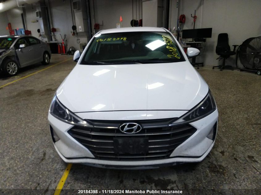 2019 Hyundai Elantra Preferred VIN: KMHD84LF8KU823610 Lot: 20184398