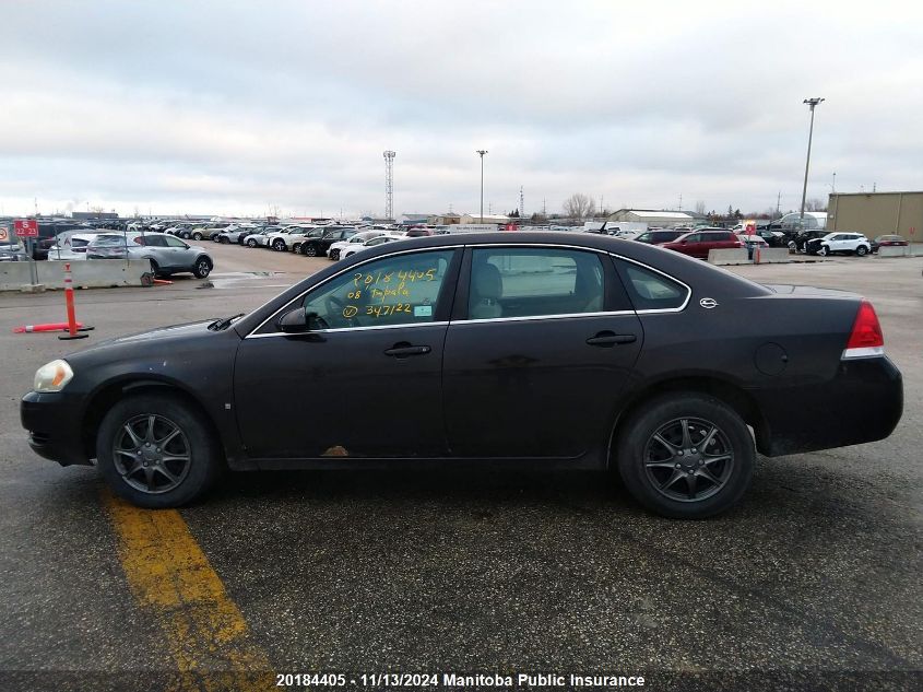 2008 Chevrolet Impala Ls V6 VIN: 2G1WB58K481347122 Lot: 20184405