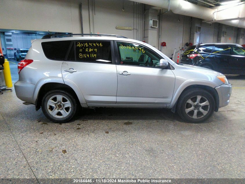 2011 Toyota Rav4 Limited VIN: 2T3DF4DV8BW164169 Lot: 20184446