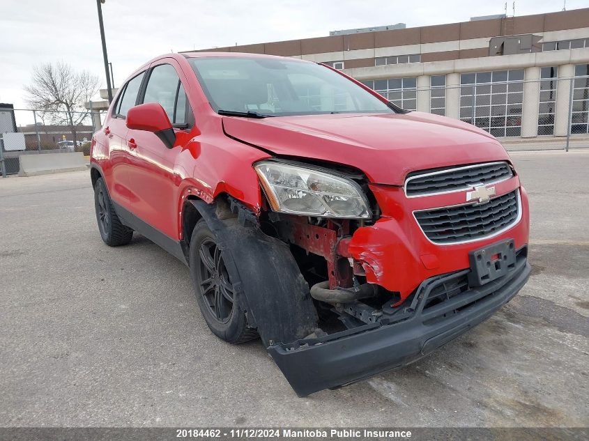 2014 Chevrolet Trax Ls VIN: 3GNCJKEB8EL162301 Lot: 20184462