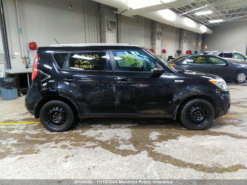 2017 Kia Soul Ex VIN: KNDJP3A56H7496081 Lot: 20184562