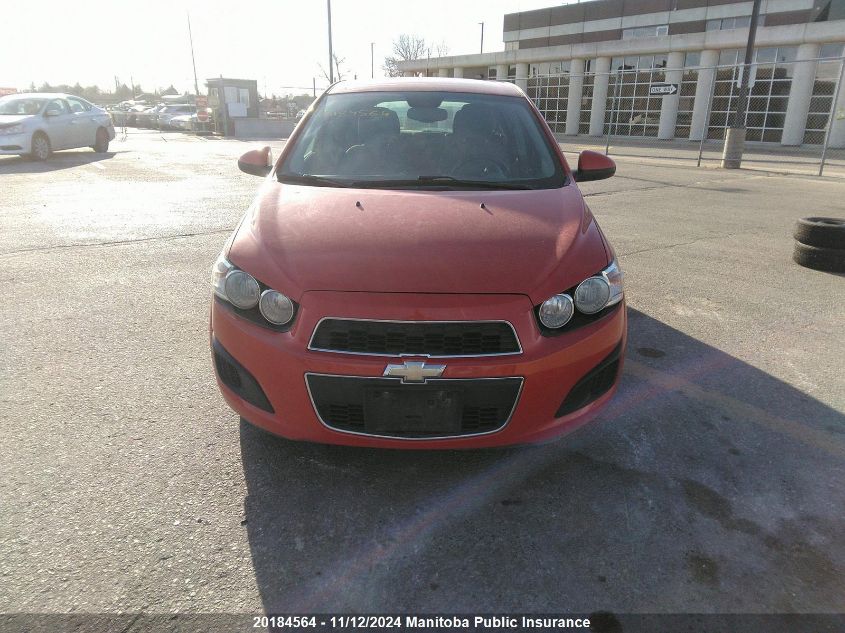 2013 Chevrolet Sonic Ls VIN: 1G1JA6EH6D4211892 Lot: 20184564