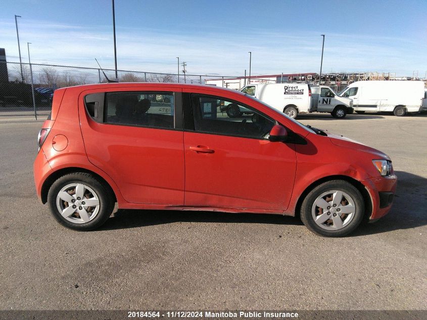 2013 Chevrolet Sonic Ls VIN: 1G1JA6EH6D4211892 Lot: 20184564