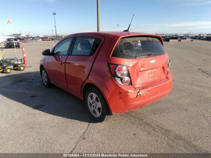 2013 Chevrolet Sonic Ls VIN: 1G1JA6EH6D4211892 Lot: 20184564