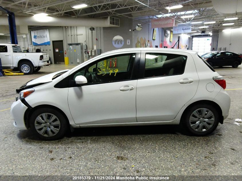 2012 Toyota Yaris Le VIN: JTDKTUD3XCD523700 Lot: 20185379