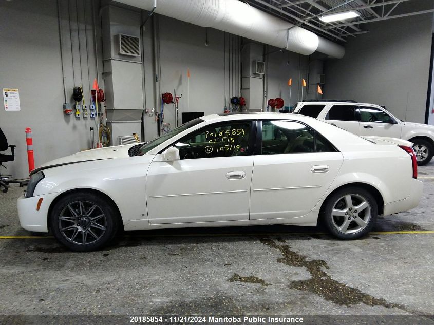 2007 Cadillac Cts 3.6L VIN: 1G6DP577870105119 Lot: 20185854