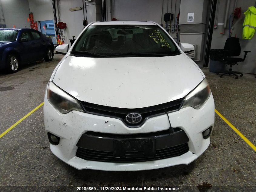 2015 Toyota Corolla Ce VIN: 2T1BURHE7FC264123 Lot: 20185869