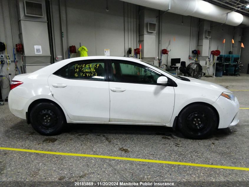 2015 Toyota Corolla Ce VIN: 2T1BURHE7FC264123 Lot: 20185869