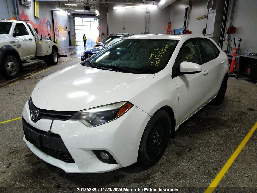 2015 Toyota Corolla Ce VIN: 2T1BURHE7FC264123 Lot: 20185869