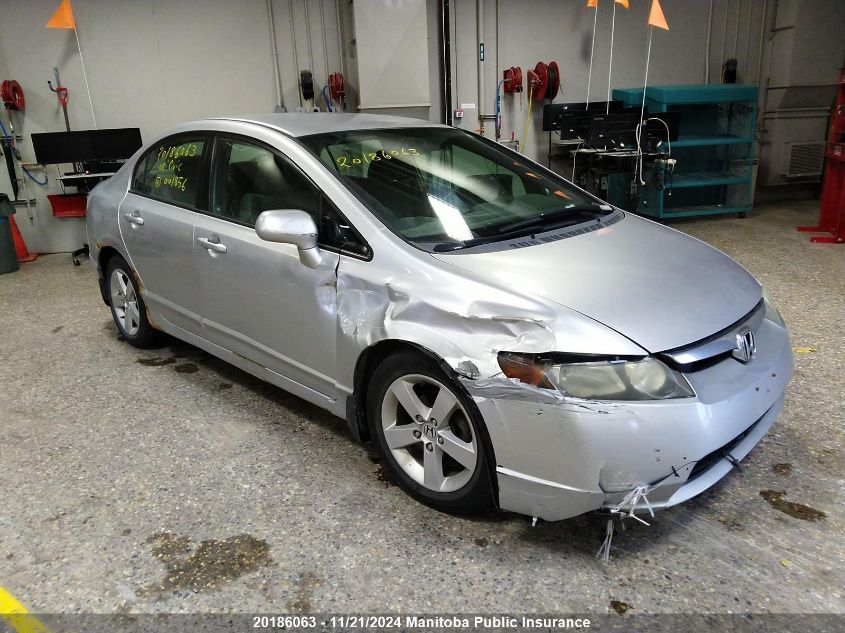 2006 Honda Civic Lx VIN: 2HGFA165X6H001856 Lot: 20186063