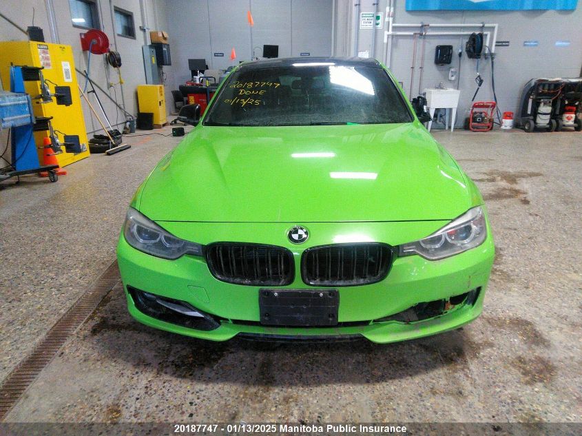 2013 BMW 328Xi VIN: WBA3B3C55DJ812309 Lot: 20187747