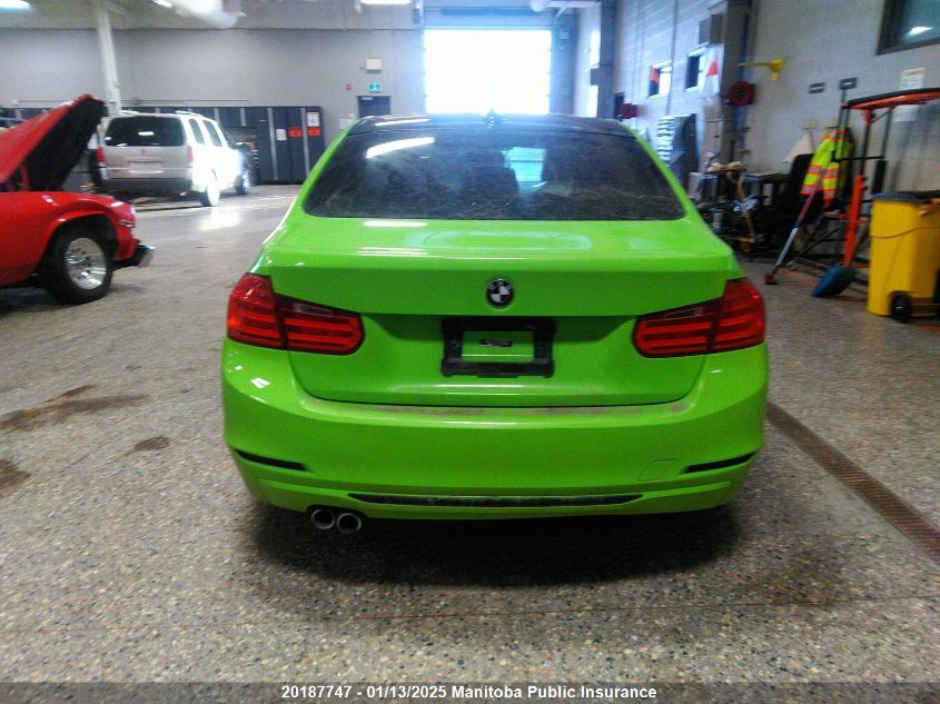 2013 BMW 328Xi VIN: WBA3B3C55DJ812309 Lot: 20187747