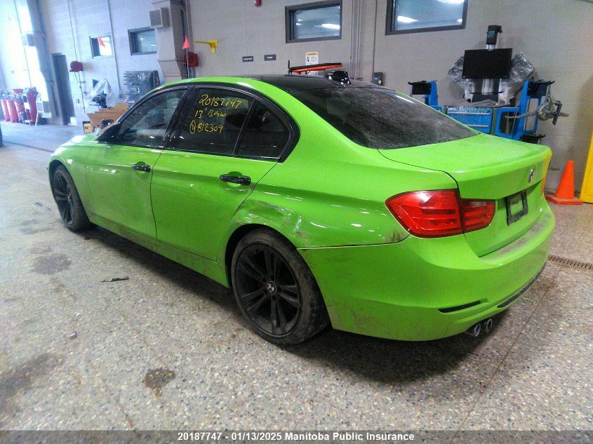 2013 BMW 328Xi VIN: WBA3B3C55DJ812309 Lot: 20187747