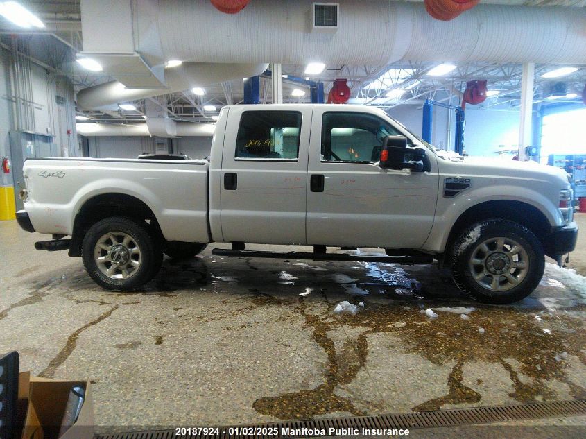 2008 Ford F350 Sd Xl Crew Cab VIN: 1FTWW31RX8ED43260 Lot: 20187924