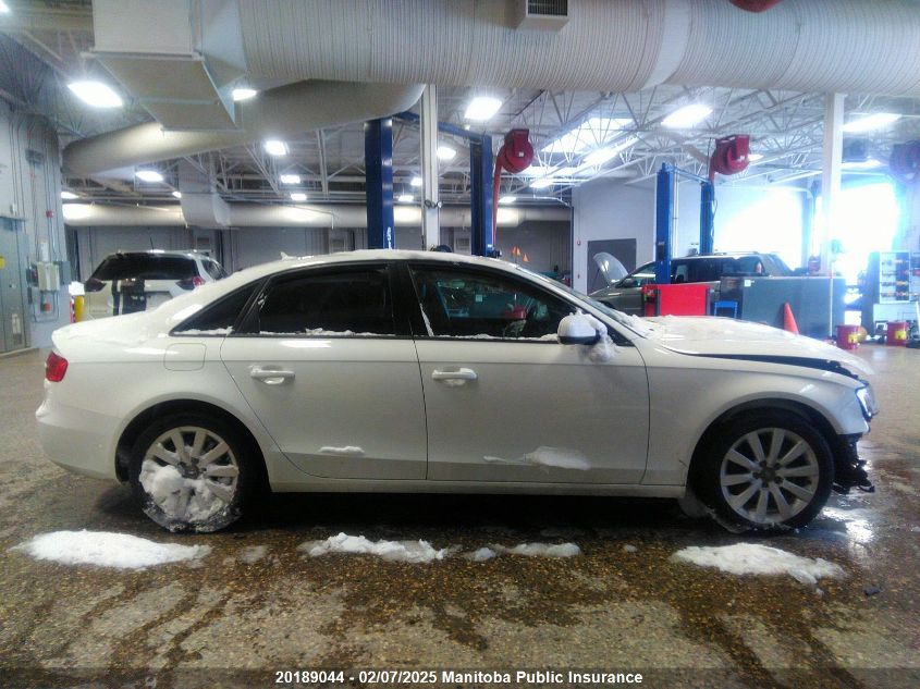 2014 Audi A4 2.0T Quattro VIN: WAUBFCFLXEN013064 Lot: 20189044