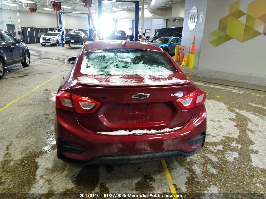 2018 Chevrolet Cruze Premier Turbo VIN: 1G1BF5SM2J7137057 Lot: 20189310