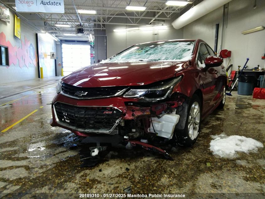 2018 Chevrolet Cruze Premier Turbo VIN: 1G1BF5SM2J7137057 Lot: 20189310