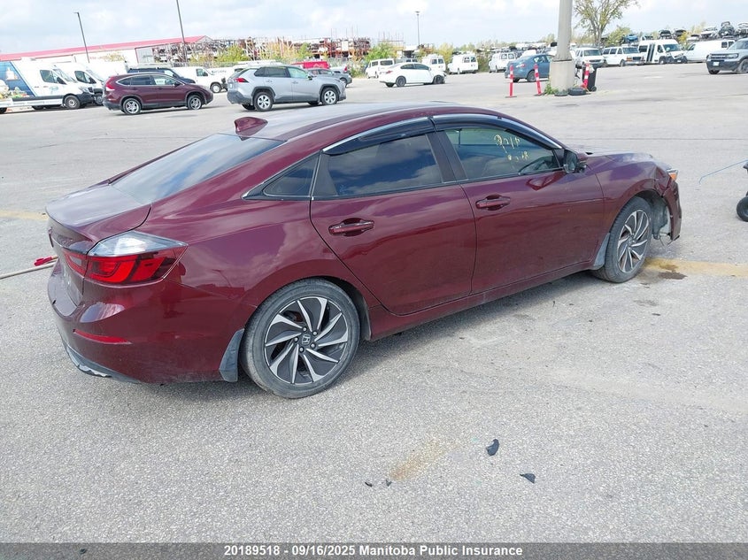 Vin: 19xze4f76le400483, lot: 10199503, honda insight touring 20204