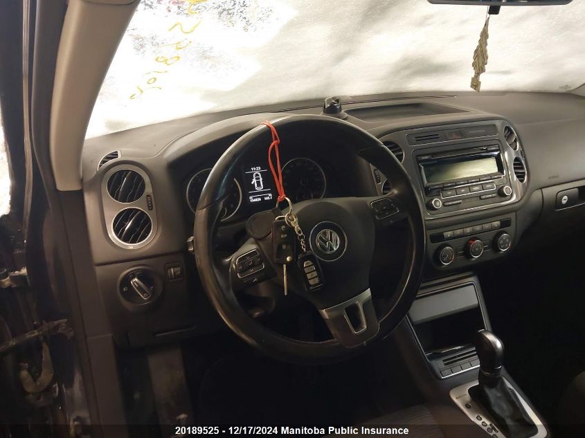 2014 Volkswagen Tiguan 2.0 Tsi VIN: WVGJV3AX1EW587313 Lot: 20189525