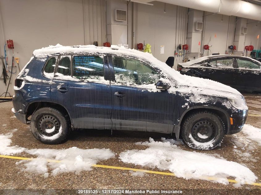 2014 Volkswagen Tiguan 2.0 Tsi VIN: WVGJV3AX1EW587313 Lot: 20189525