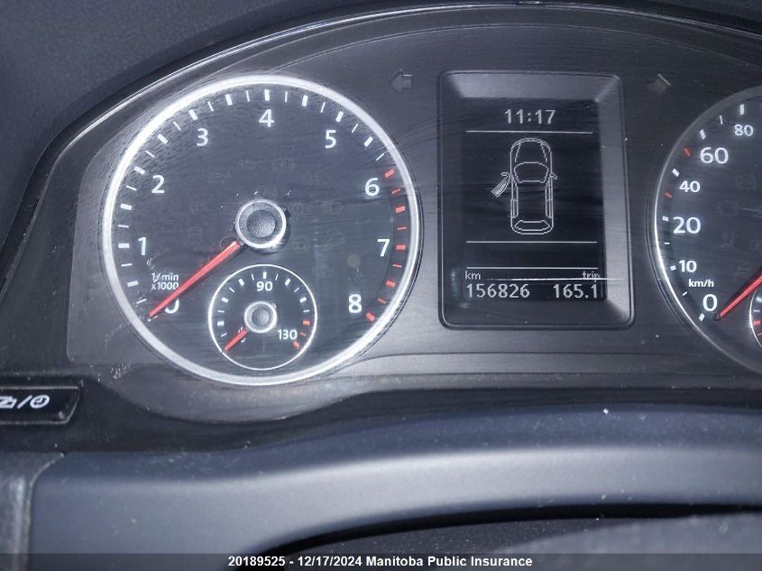 2014 Volkswagen Tiguan 2.0 Tsi VIN: WVGJV3AX1EW587313 Lot: 20189525