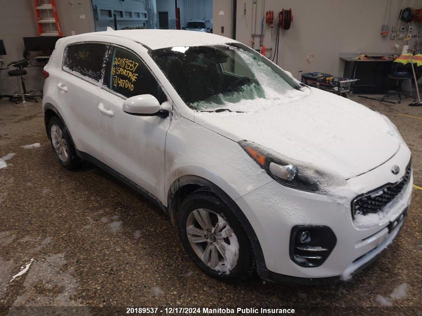 2018 Kia Sportage Lx VIN: KNDPM3AC9J7407840 Lot: 20189537