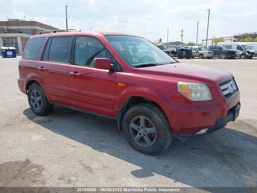 2HKYF18506H002513 2006 Honda Pilot Ex-L auction photo 1