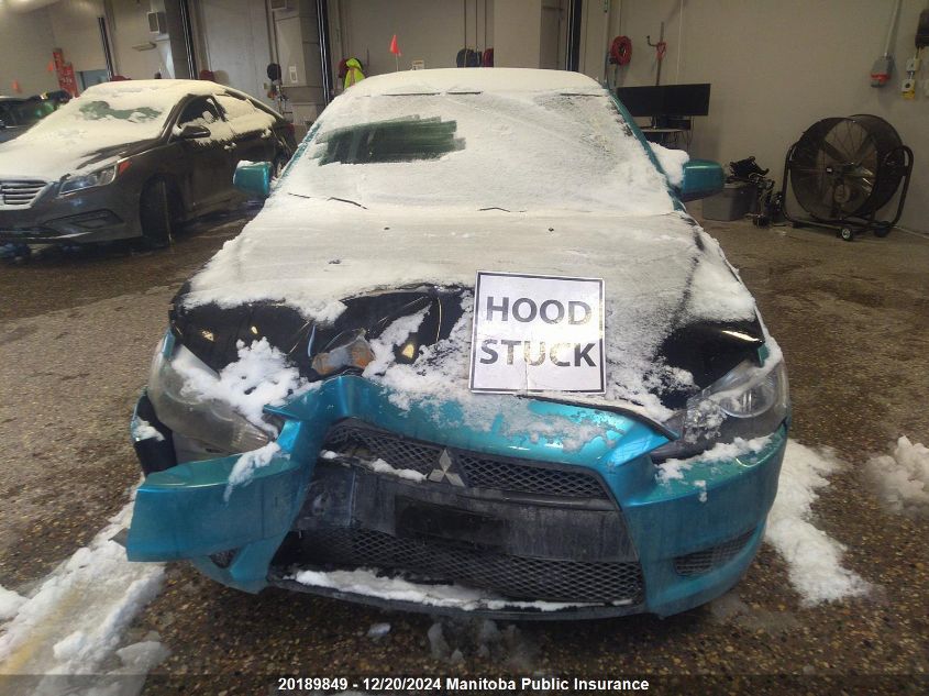 2008 Mitsubishi Lancer Es VIN: JA3AU26UX8U605449 Lot: 20189849