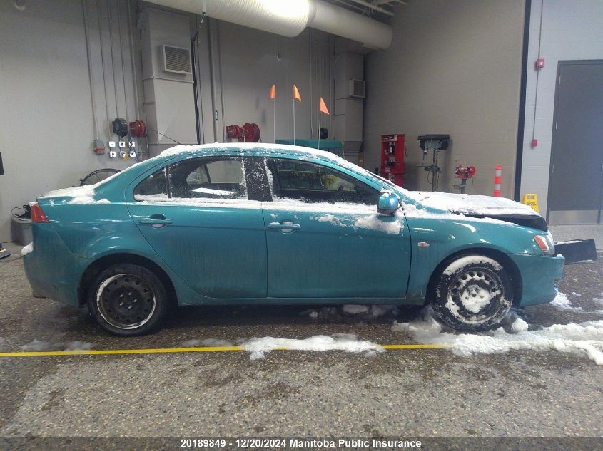 2008 Mitsubishi Lancer Es VIN: JA3AU26UX8U605449 Lot: 20189849