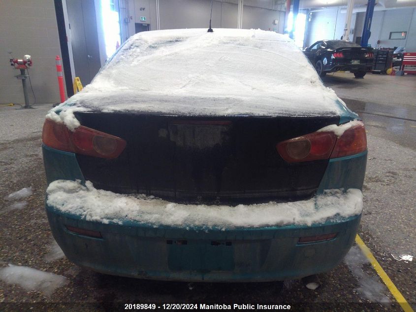 2008 Mitsubishi Lancer Es VIN: JA3AU26UX8U605449 Lot: 20189849